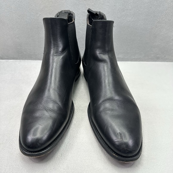 To Boot New York Shelby II Mens Size 10 Chelsea Boots Black Calf Leather Italy main image 6